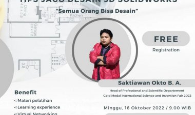 [16 Oktober 2022] Tips Jago Desain 3D Solidworks