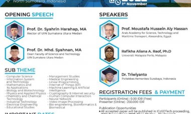[1-2 Nov 2022] 2nd International Conference on Sciences Development and Technology (ICoSDTECH) 2022