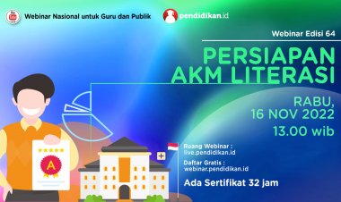 [16 November 2022] Persiapan AKM Literasi | Webinar Gratis 32 JP