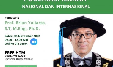 [5 November 2022] STRATEGI SUKSES PUBLIKASI ILMIAH NASIONAL DAN INTERNASIONAL