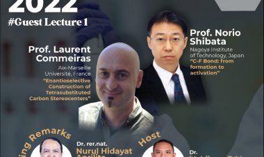 [8 November 2022] Guest Lecture #1 | World Class Professor 2022 Departemen Kimia Universitas Gadjah Mada