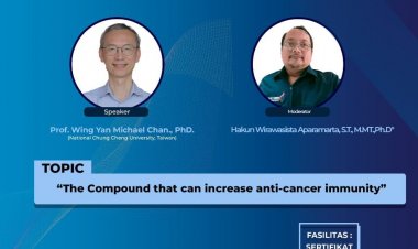 [8 November 2022] World Class Professor 2022 | The Compound that can Increase Anti-Cancer Immunity | Departemen Teknik Kimia ITS Surabaya