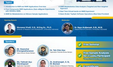 [15 - 16 November 2022] Basic to Advance NMR (Nuclear Magnetic Resonance) Applications