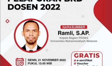 [21 November 2022] Strategi Sukses Pelaporan BKD Dosen 2022