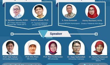 [1 Desember 2022] Seminar Nasional Kimia Industri dan Terapannya | Politeknik AKA Bogor