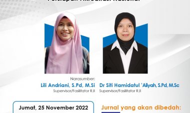 [25 November 2022] Bedah Jurnal Persiapan Akreditasi Nasional