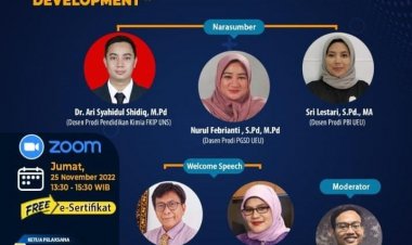[25 November 2022] Education for Sustainability Development | Webinar Akademika #Series 13