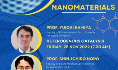 [2 Desember 2022] Heterogenous Catalyst and Porous Materials | Guest Lecture Series of Nanomaterials