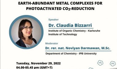 [November 29, 2022] Earth Abundant Metal Complexes for Photoactivated CO2-Reduction