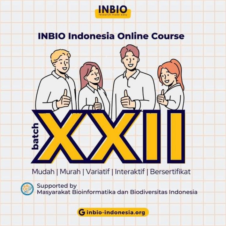 [19-20, 26-27 Nov; 3-4 Des 2022] INBIO Online Course Batch XXII