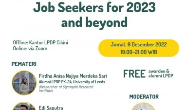 [9 Desember 2022] What to Prepare by Job Seekers for 2023 and Beyond | MataGaruda Talks #1