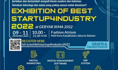[09 - 11 Desember 2022] Exhibition of Best Startup4industry 2022