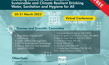 [20-21 Maret 2023] Indonesian Water, Sanitation, and Hygiene Symposium 2023 (IsWASH 2023)