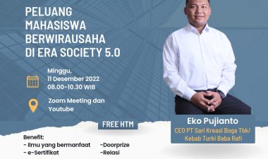 [11 Desember] 2022 PROGRAM KEWIRAUSAHAAN KMMD UNY 2022