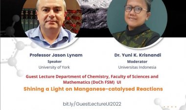 [14 Desember 2022] Shining a light on Manganese-Catalysed Reactions