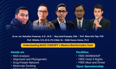 [16-20 Januari 2023] INDONESIA BIOINFORMATICS WORKSHOP 2023 FREE