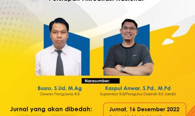 [16 Desember 2022] Bedah Jurnal Persiapan Akreditasi Nasional Edisi 2