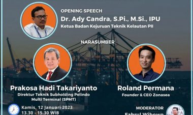 [12 Januari 2023] Peran Insinyur dalam Industri Maritim dan Konektivitas Laut