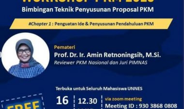 [16 Januari 2023] Penguatan Ide & Penyusunan Pendahuluan PKM