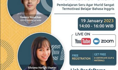 [19 January 2023] Pembelajaran Seru Agar Murid Sangat Termotivasi Belajar Bahasa Inggris