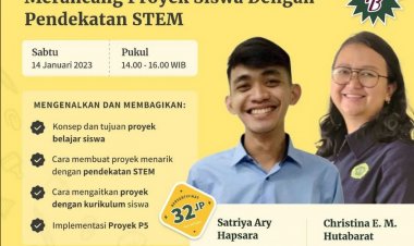 [14 Januari 2023] Merancang Proyek Siswa dengan Pendekatan STEM