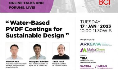 [17 Januari 2023] Water-Based PVDF Coatings for Sustainable Design