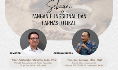 [20 Januari 2023] Tren Riset Kopi sebagai Pangan Fungsional dan Farmaseutikal