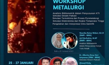 [25-27  January 2023] WORKSHOP METALURGI