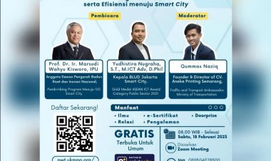 [18 Februari 2023] Inovasi dan Tantangan loT dalam Efektivitas serta Efisiensi menuju Smart City