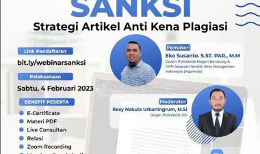[4 Februari 2023] Strategi Artikel Anti Kena Plagiasi