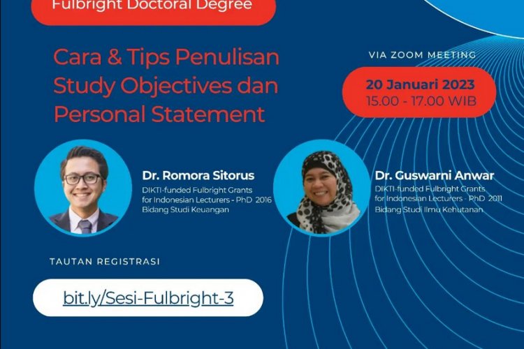 [20 Januari, 2023] Cara dan Penulisan Study Objective dan Personal ...