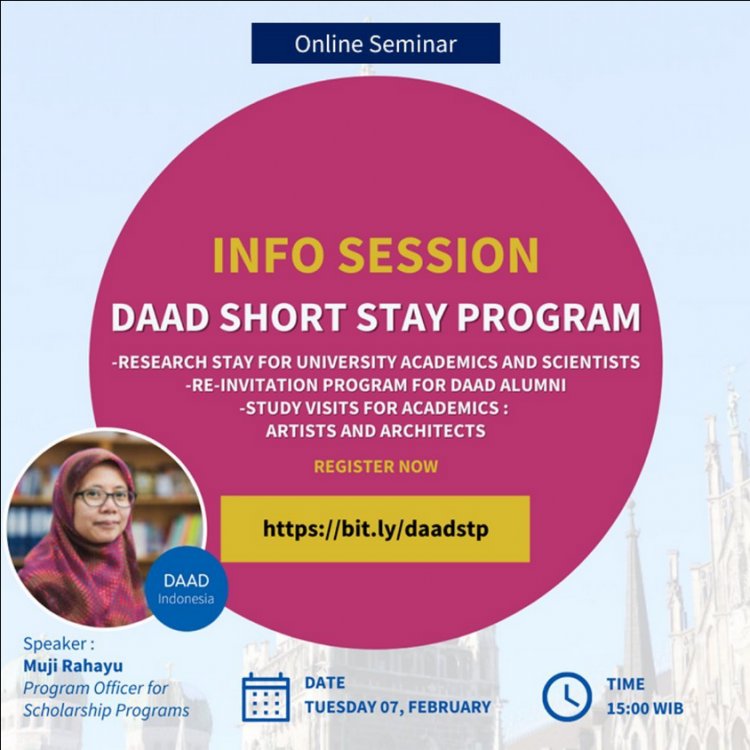 [7 Februari 2023] DAAD short stay program