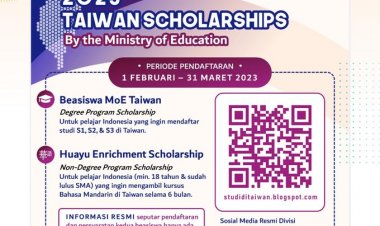 [Kesempatan Platinum] Taiwan Scholarships 2023