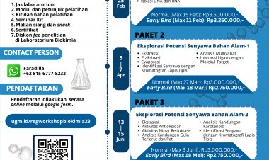[23 – 25 Februari 2023] Analisis gen, protein dan metabolit