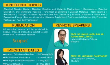 [10 Oktober 2023] The 2nd International Symposium of Reaction Engineering, Catalysis, and Sustainable Energy