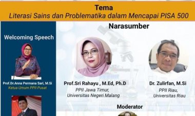 [25 februari 2023] Literasi Sains dan problematika dalam mencapai PISA 500