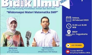 [28 Februari 2023] Miskonsepsi Materi Matematika SMP