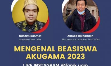 [25 Februari 2023] Mengenal Beasiswa Akugama 2023