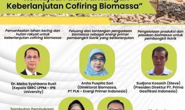[25 Februari 2023] Kemajuan dan Tantangan Keberlanjutan Cofiring Biomassa