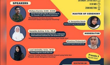 [25 Februari 2023] Proper Nutrition: To Achieve A Healthier Body