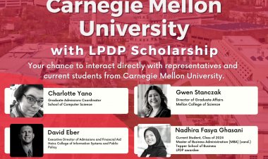 [14 Maret 2023] Studying in Carnegie Mellon University with LPDP Scholarship