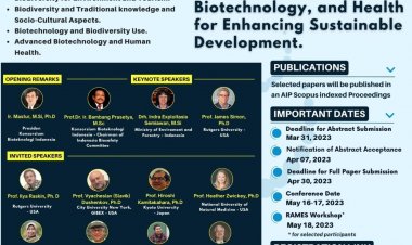 [May 16th - 18th, 2023 ] THE 8th INDONESIA BIOTECHNOLOGY CONFERENCE