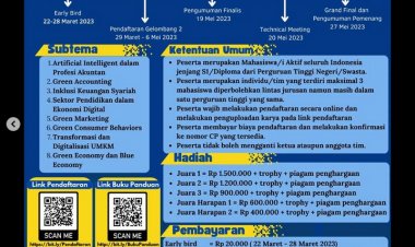 [28 Maret  2023] ECONOMIC ESSAY COMPETITION 2023