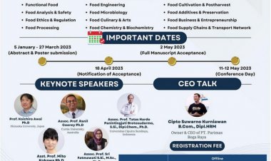 [11-12 Mei 2023] International Student Conference on Future Foods, Entrepreneurship, and Estate