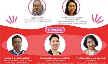 [April 3, 2023] ‘Bridging Research on Food Science and Technology Indonesia - Thailand.’