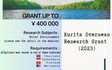 [Deadline 12 Mei 2023] Call for Proposal | Kurita Asia Research Grant 2023