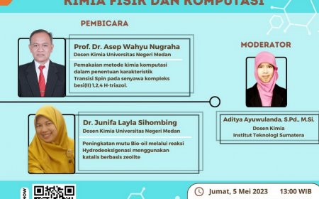 [ 5 Mei 2023 ] Riset Bidang Kimia Fisik dan Komputasi