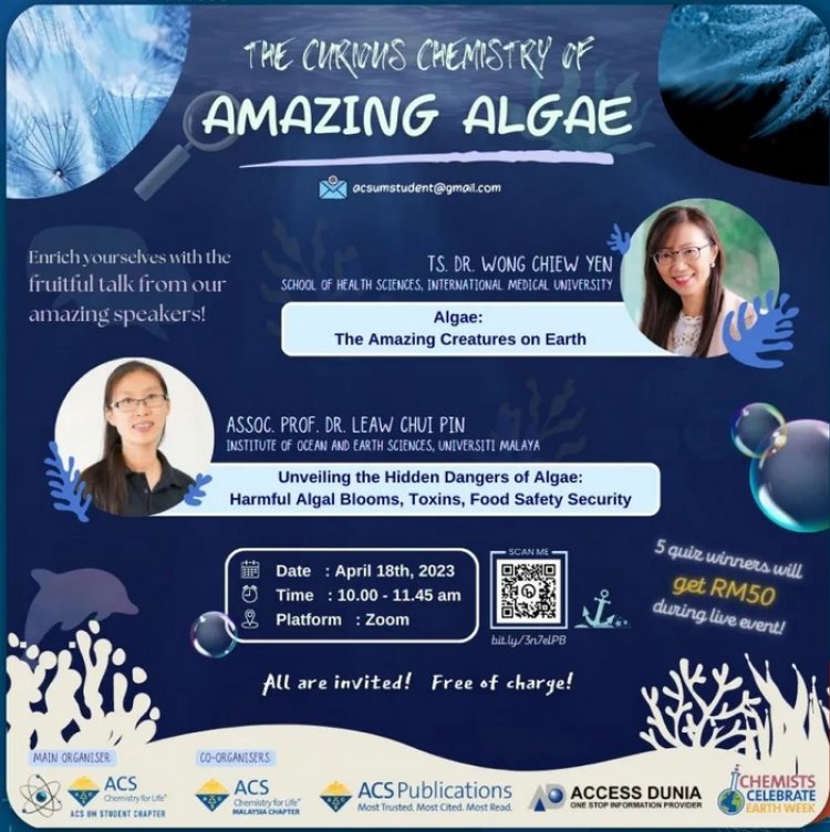 [18 April 2023] The Curious Chemistry of Amazing Algae