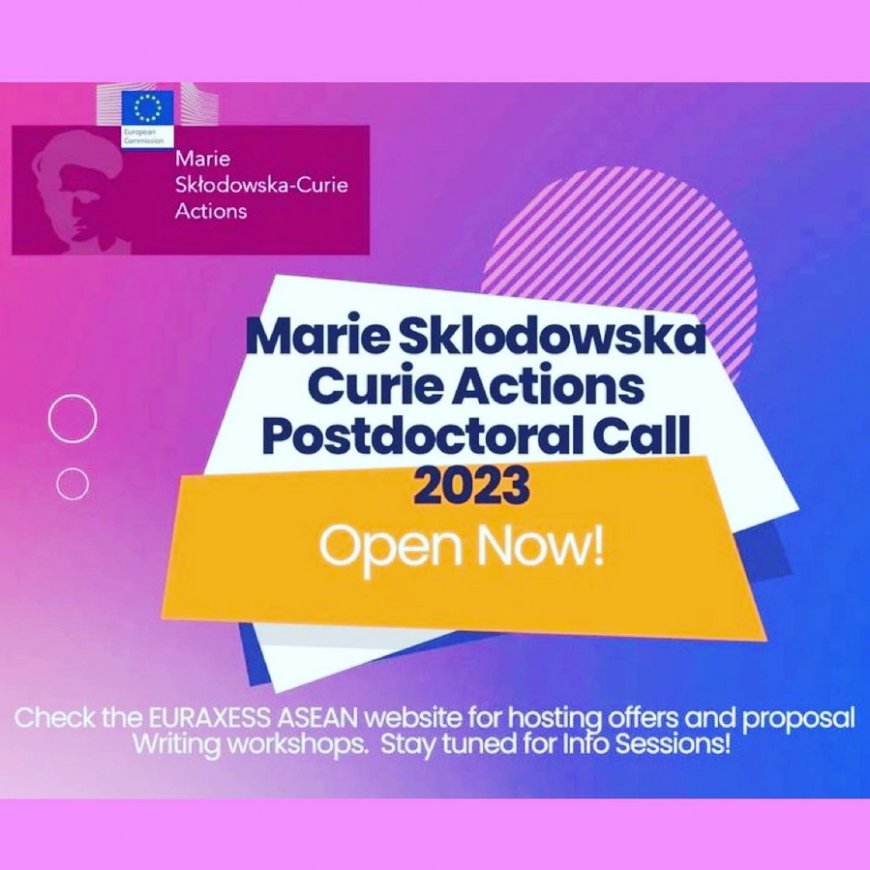 [ 13 September 2023] MSCA opens €260 million call for Postdoctoral Fellowships
