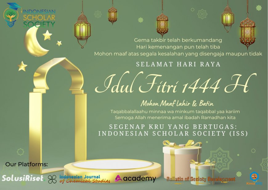 Selamat Hari Raya Idul Fitri 1444 H | Minal Aidzin wal Faidzin